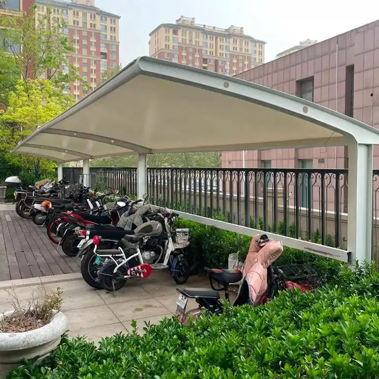 黎城县膜结构电动车棚